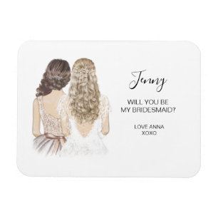 Will you be my bridesmaid magnet
