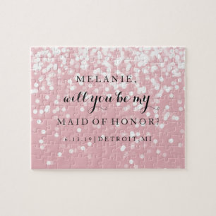 Will You Be My Bridesmaid-MOH Puzzle - Sparkling P