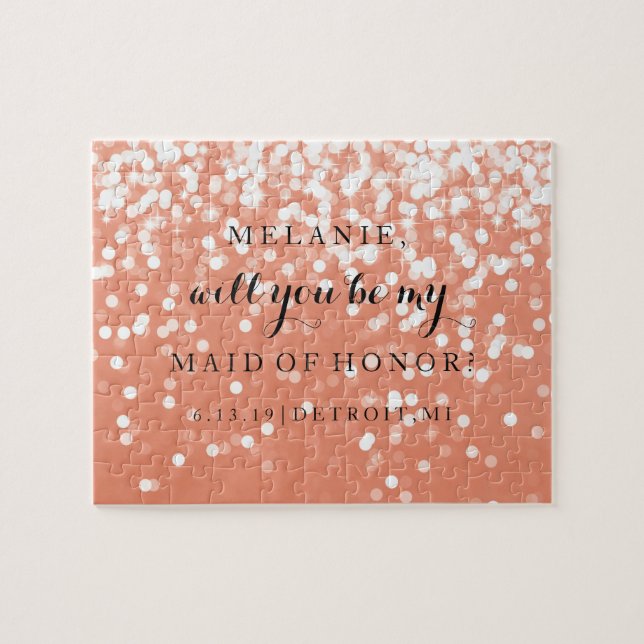 Will You Be My Bridesmaid-MOH Puzzle - SparklingPc (Horizontal)