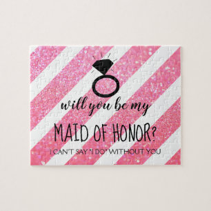 Will You Be My Bridesmaid MOH Puzzle - Your Ring