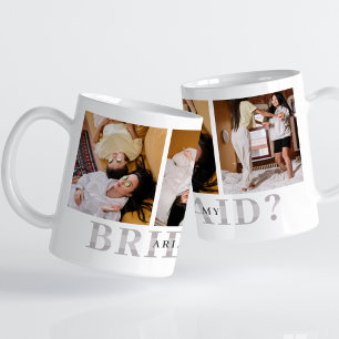 Will You Be My Bridesmaid? Personalised Photo Mug