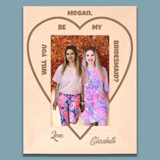 Will You Be My Bridesmaid Photo Frame