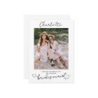 Will You Be My Bridesmaid Photo Proposal Card