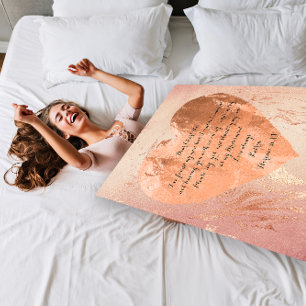 Will You Be My Bridesmaid Pink Rose Brush Heart Invitation