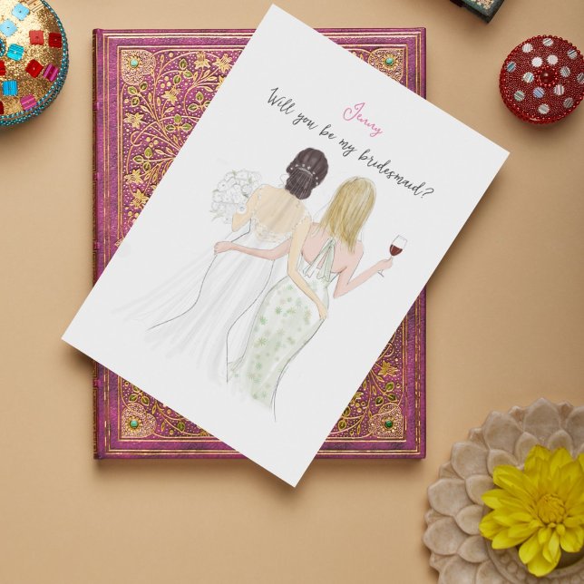 Will you be my bridesmaid poster (Creator Uploaded)