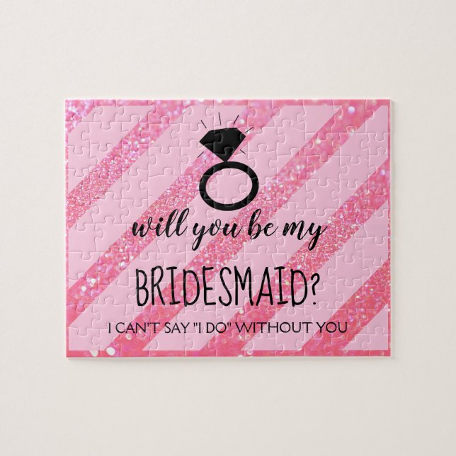 Will You Be My Bridesmaid Puzzle - Your Ring (Horizontal)