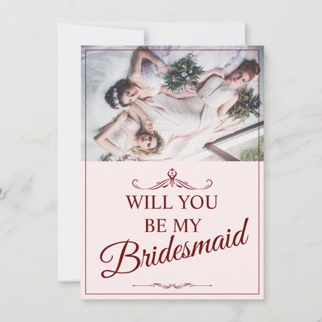 Will You Be My Bridesmaid? Three Lying Bridesmaids (Front)
