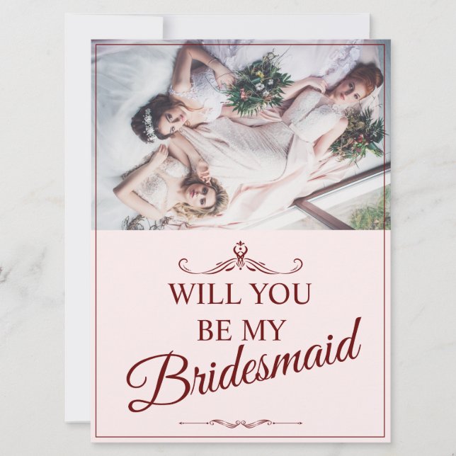 Will You Be My Bridesmaid? Three Lying Bridesmaids (Front)