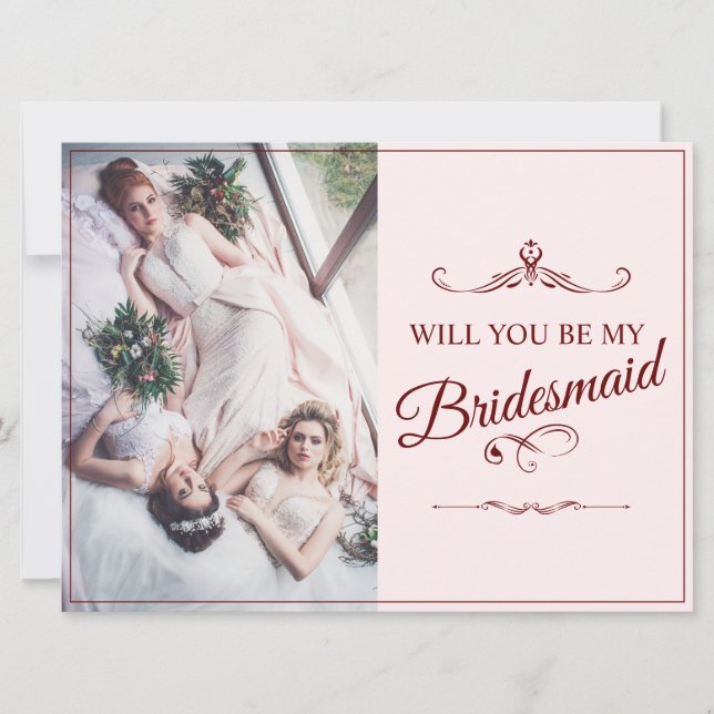 Will You Be My Bridesmaid? Three Lying Bridesmaids (Front)
