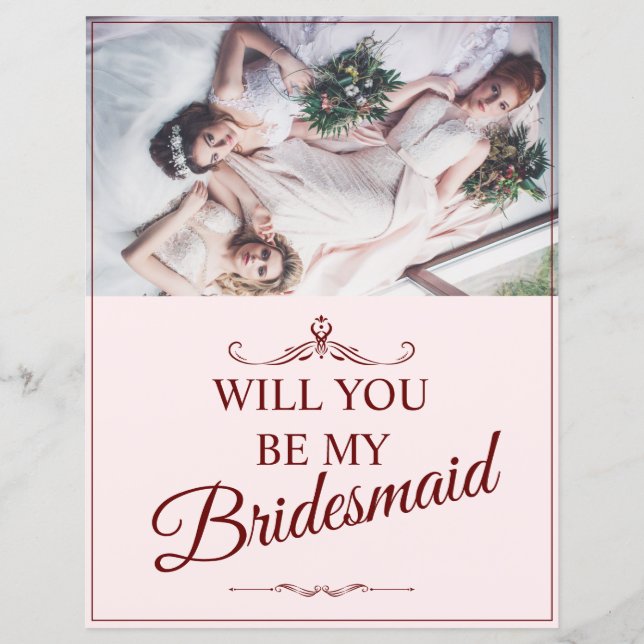 Will You Be My Bridesmaid? Three Lying Bridesmaids (Front)