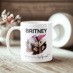 Will you be my bridesmaids proposal gifts  coffee mug