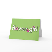 Will You Be My Flower Girl? Card