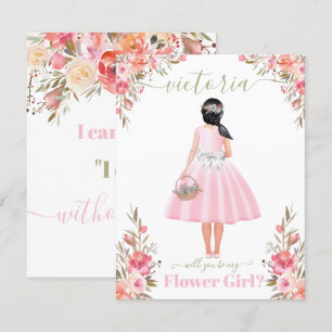 Will you be my Flower girl Invitation