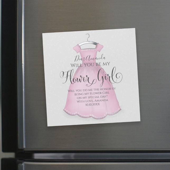 Will you be my Flower Girl Personalised Proposal (Creator Uploaded)