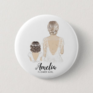 Will You Be My Flower girl Proposal Badge