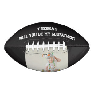 Will You Be My Godfather Proposal Sports Football