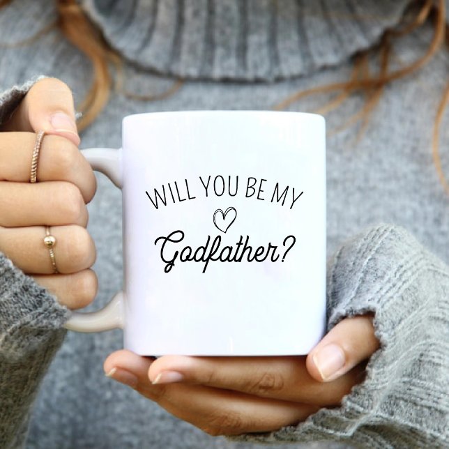Will You Be My Godfather? Simple Mother to Be Coffee Mug (Will You Be My Godfather? Simple Mother to Be Coffee Mug)