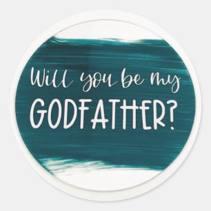 Will You Be My Godfather? Stickers