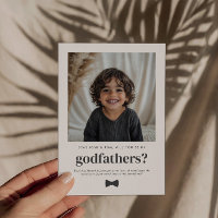 Will You Be My Godfathers Photo Proposal