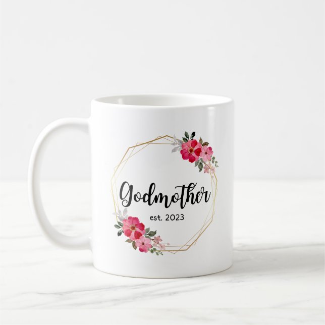 Will You Be My Godmother Mug 2023 Proposal Gift (Left)