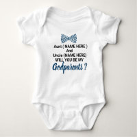 Will You Be My GODPARENTS? Baby Boy