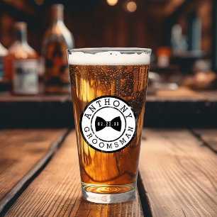 Will You Be My Groomsman Gift  Glass