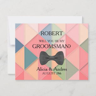 Will you be my Groomsman? Invitation