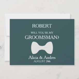 Will you be my Groomsman? Invitation