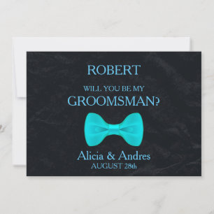 Will you be my Groomsman? Invitation
