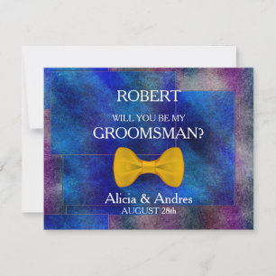 Will you be my Groomsman? Invitation