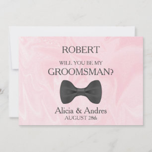 Will you be my Groomsman? Invitation