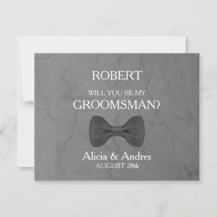 Will you be my Groomsman? Invitation