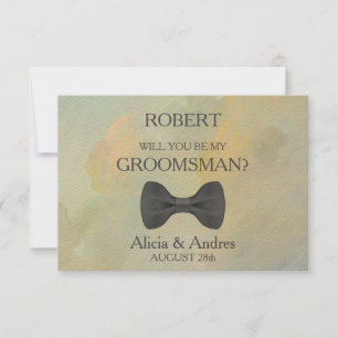 Will you be my Groomsman? Invitation