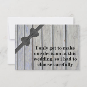 Will you be my Groomsman? Wooden Background Invitation