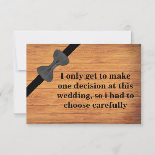 Will you be my Groomsman? Wooden Background Invitation