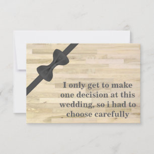 Will you be my Groomsman? Wooden Background Invitation