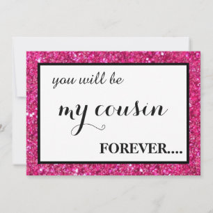 Will you be my junior bridesmaid? invitation