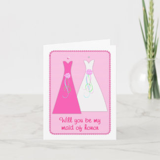 Will You Be My Maid of Honour? Card