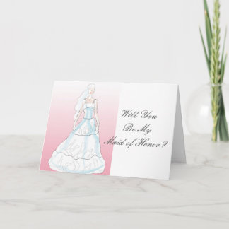 Will You Be My Maid of Honour Card