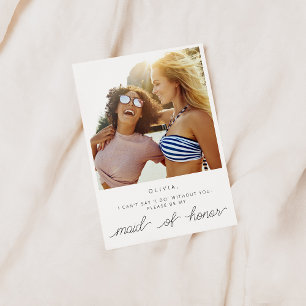 Will You Be My Maid of Honour Card