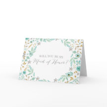 Will You Be My Maid of Honour?