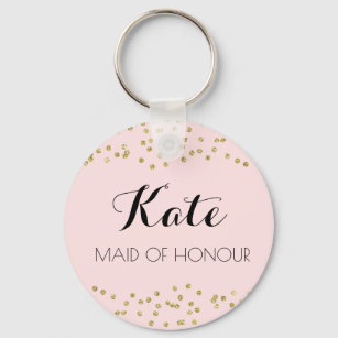 Will you be my maid of honour keyring