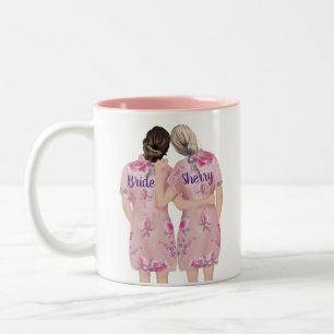 Will you be my Maid-of-honour? Two-Tone Coffee Mug