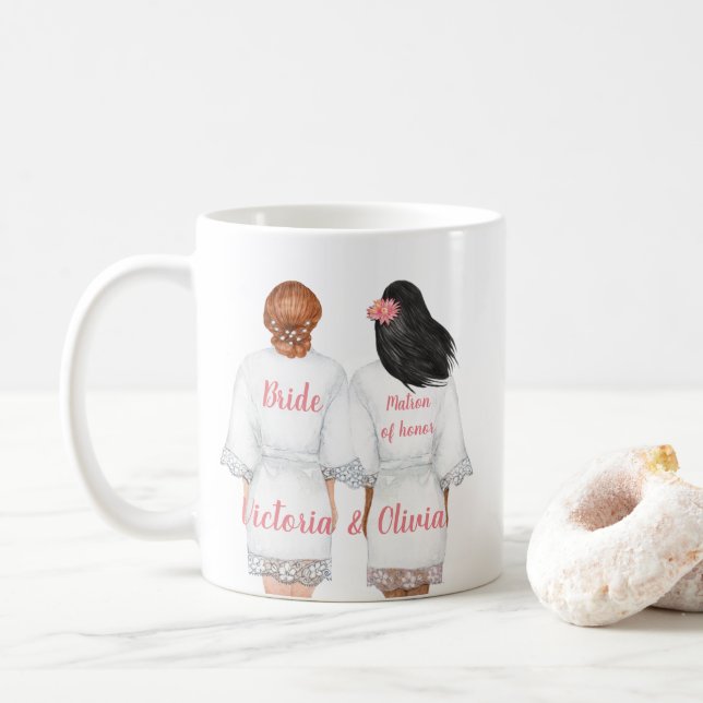 Will you be my matron of honor Mug (With Donut)
