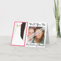 Will You Be My Matron of Honour Card
