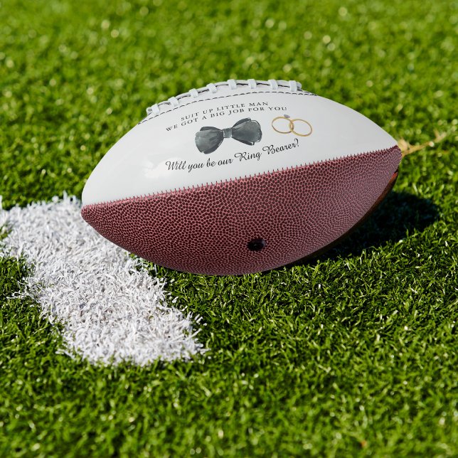 Will you be my Ring Bearer Proposal Football (Creator Uploaded)