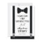 Will You Be My Usher - Tuxedo Tie Braces