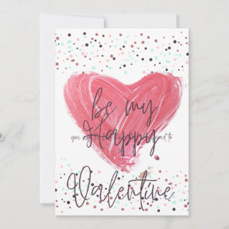 will you be my valentine ? valentine's day card 