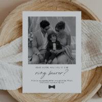 Will You Be Our Ring Bearer Handwritten Proposal