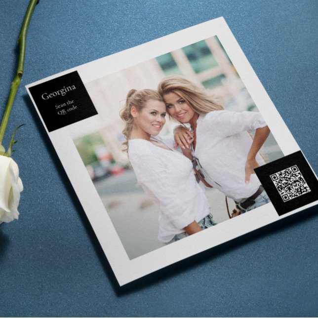 Will you be???  QR code Holiday Card (Creator Uploaded)